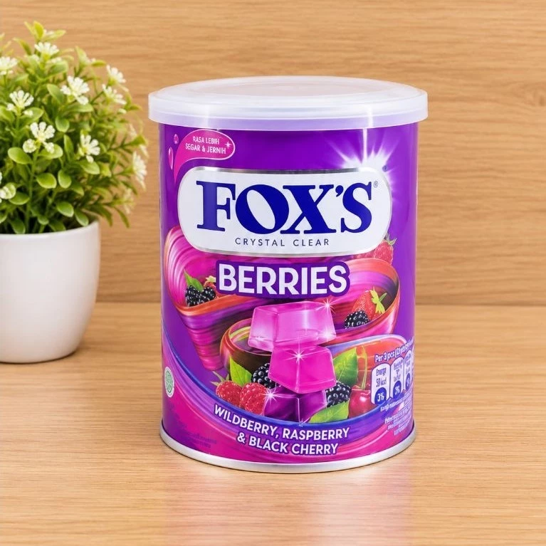 FOXS CRYSTAL CLEAR BERRIES 170GR