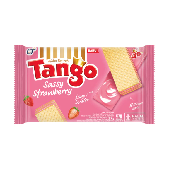 TANGO WAFER SASSY STRAWBERRY 37GR
