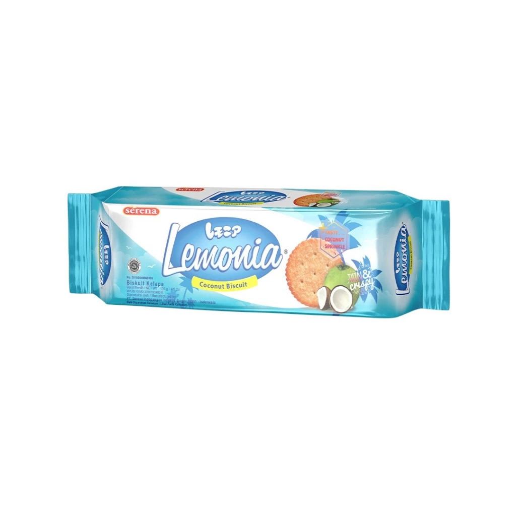 LEMONIA COCONUT BISCUIT 130GR