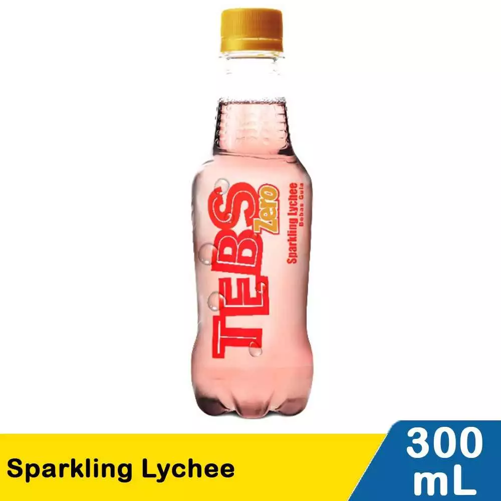 TEBS SPARKLING LYCHEE ZERO SUGAR 300ML