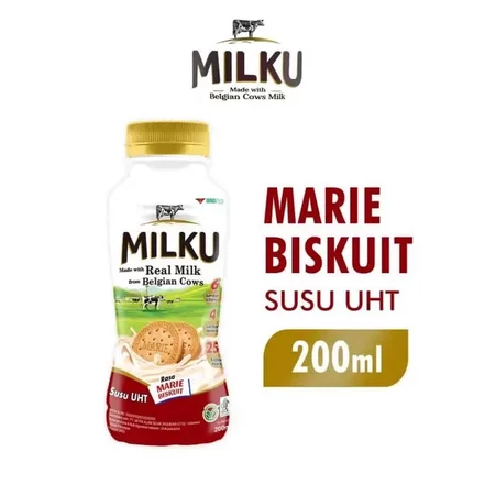 MILKU MARIE BISKUIT 200ML