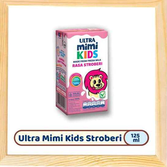 ULTRA MIMI KIDS STROBERI 125ML