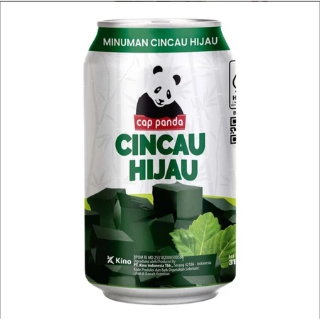 CAP PANDA CINCAU HIJAU TIN 310ML