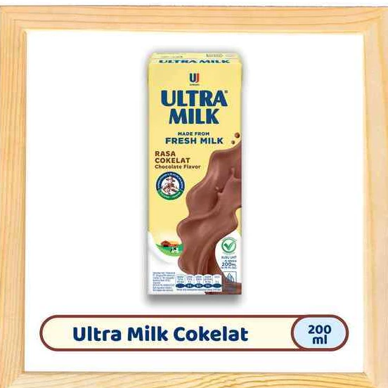 ULTRA MILK FM COKLAT 200ML