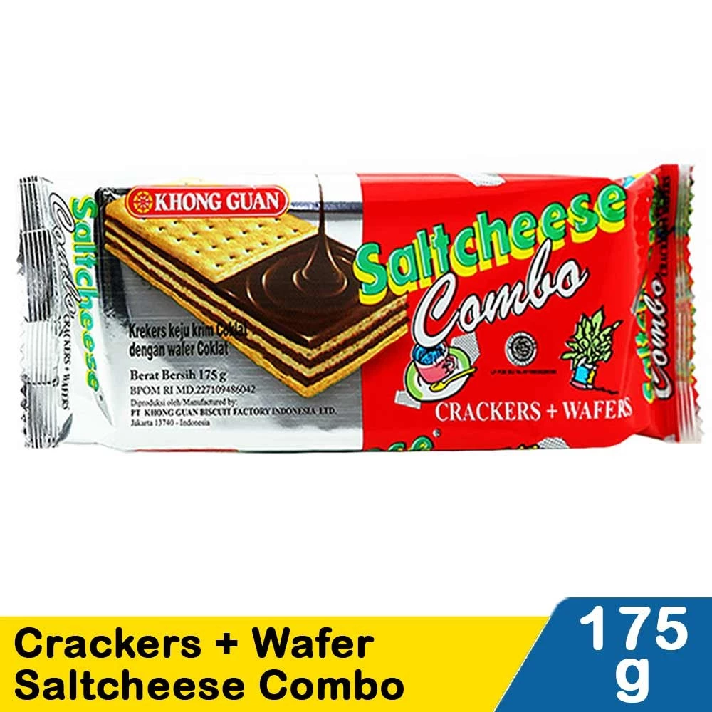 KHONG GUAN SALTCHEESE COMBO 175GR