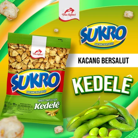 SUKRO KACANG BERSALUT KEDELE 14GR