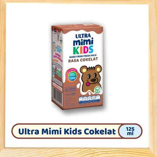 ULTRA MIMI KIDS COKLAT 125ML