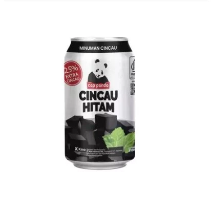 CAP PANDA CINCAU HITAM TIN 310ML